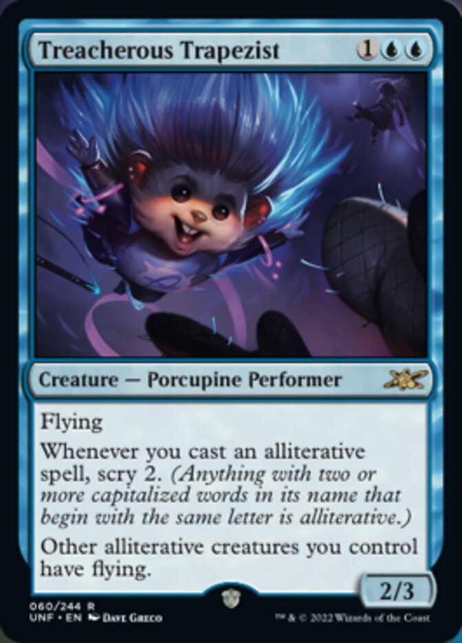 Treacherous Trapezist [Unfinity] - Magic: The Gathering - Card Brawlers | Quebec | Canada |