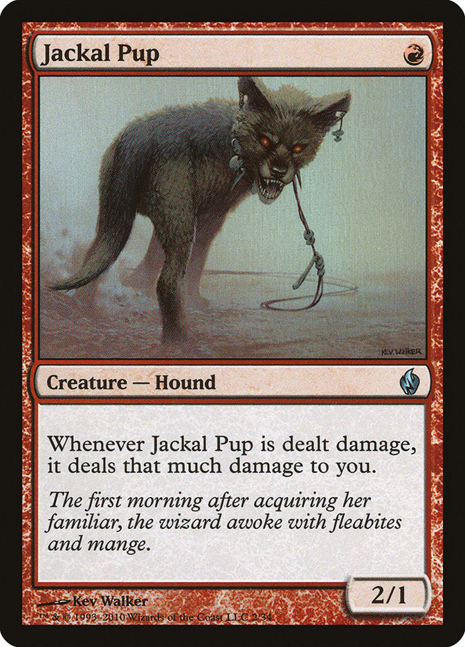 Jackal Pup [Premium Deck Series: Fire and Lightning] - Magic: The Gathering - Card Brawlers | Quebec | Canada |