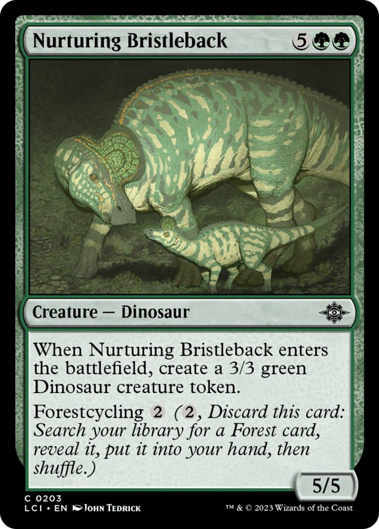 Nurturing Bristleback [The Lost Caverns of Ixalan] - Magic: The Gathering - Card Brawlers | Quebec | Canada |