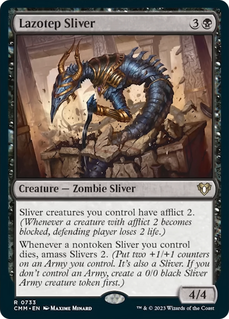 Lazotep Sliver [Commander Masters] - Magic: The Gathering - Card Brawlers | Quebec | Canada |
