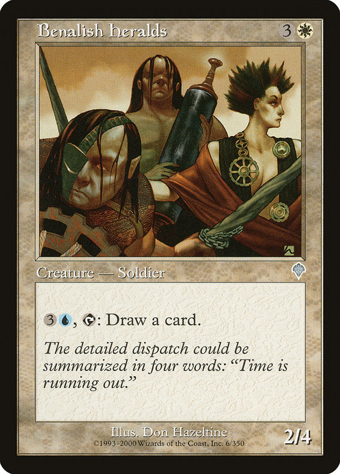 Benalish Heralds [Invasion] - Magic: The Gathering - Card Brawlers | Quebec | Canada |