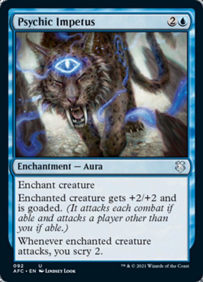 Psychic Impetus [Dungeons & Dragons: Adventures in the Forgotten Realms Commander] - Magic: The Gathering - Card Brawlers | Quebec | Canada |