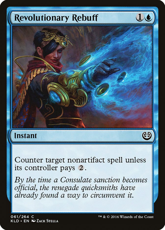 Revolutionary Rebuff [Kaladesh] - Magic: The Gathering - Card Brawlers | Quebec | Canada |