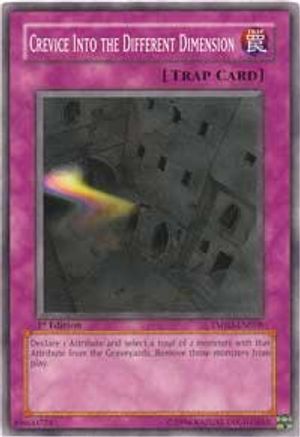 Crevice Into the Different Dimension [TSHD-EN078] Common - Yu-Gi-Oh! - Card Brawlers | Quebec | Canada |