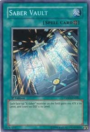 Saber Vault [TSHD-EN086] Secret Rare - Yu-Gi-Oh! - Card Brawlers | Quebec | Canada |