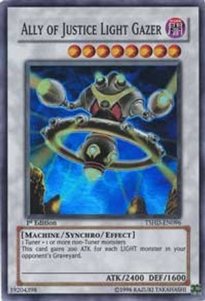 Ally of Justice Light Gazer [TSHD-EN096] Super Rare - Yu-Gi-Oh! - Card Brawlers | Quebec | Canada |