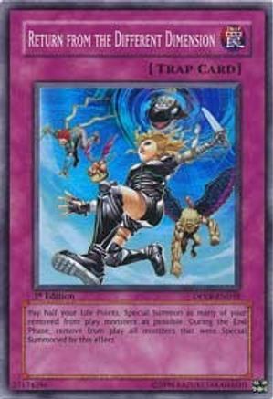 Return from the Different Dimension [DPKB-EN038] Super Rare