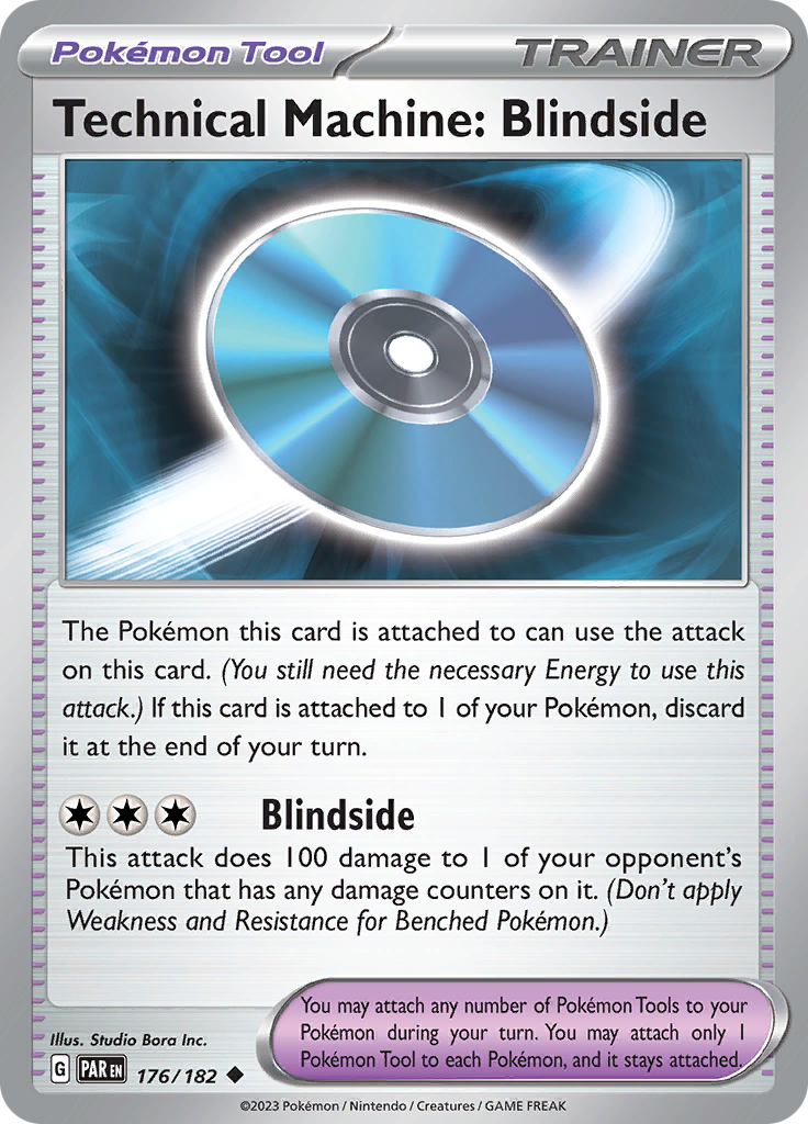 Technical Machine: Blindside (176/182) [Scarlet & Violet: Paradox Rift] - Pokémon - Card Brawlers | Quebec | Canada |
