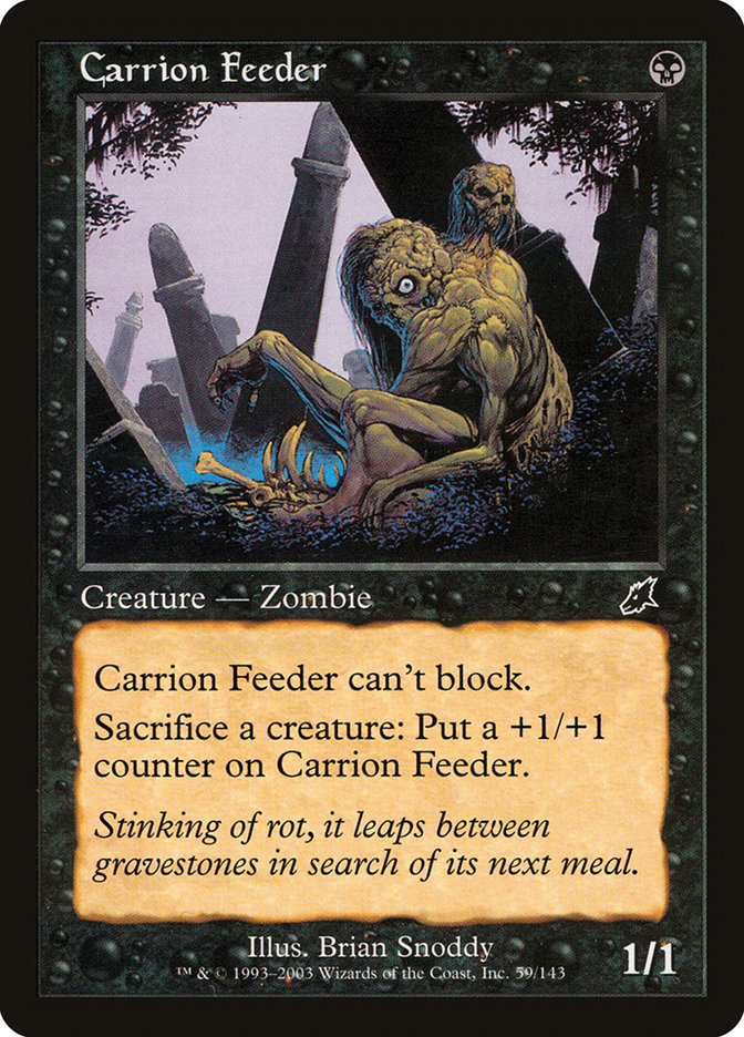 Carrion Feeder [Scourge] - Magic: The Gathering - Card Brawlers | Quebec | Canada |