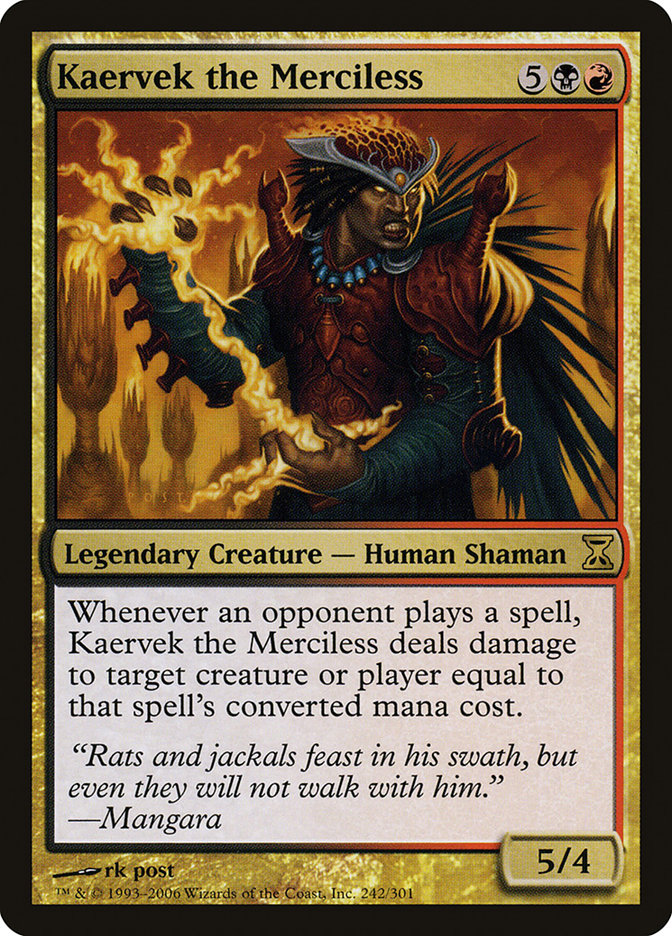 Kaervek the Merciless [Time Spiral] - Magic: The Gathering - Card Brawlers | Quebec | Canada |