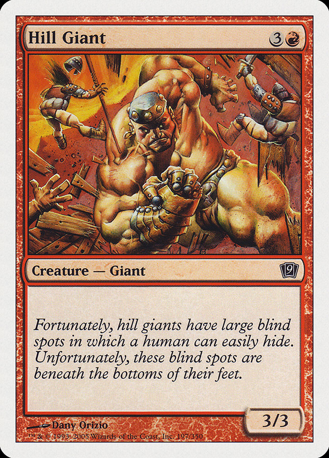 Hill Giant [Ninth Edition] - Magic: The Gathering - Card Brawlers | Quebec | Canada |