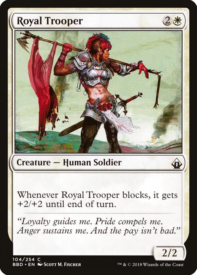 Royal Trooper [Battlebond] - Magic: The Gathering - Card Brawlers | Quebec | Canada |
