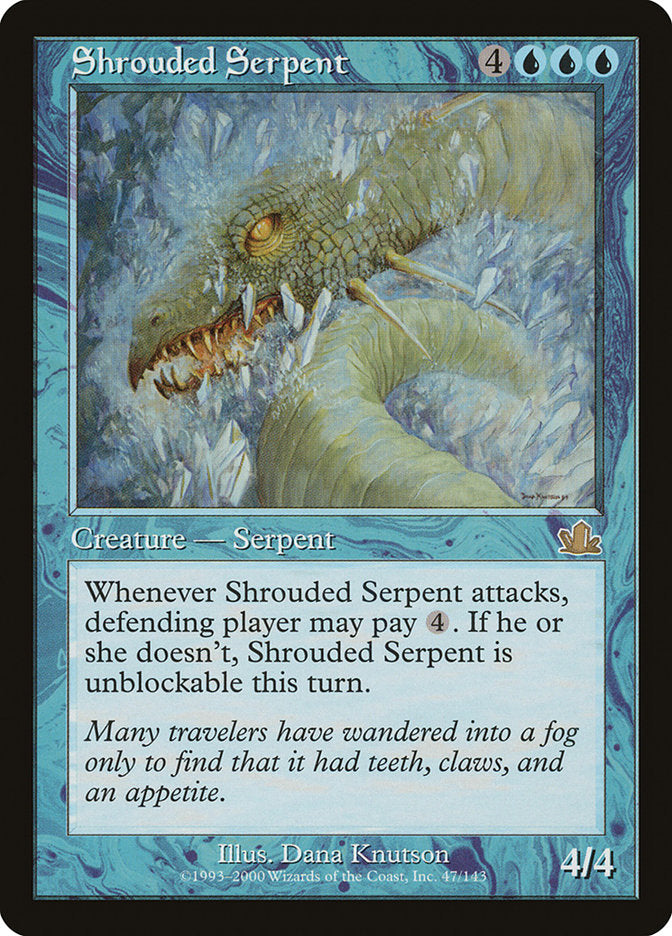 Shrouded Serpent [Prophecy] - Magic: The Gathering - Card Brawlers | Quebec | Canada |