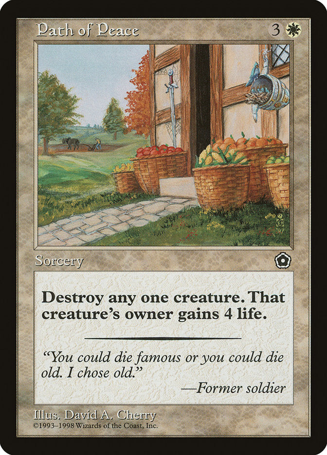Path of Peace [Portal Second Age] - Magic: The Gathering - Card Brawlers | Quebec | Canada |