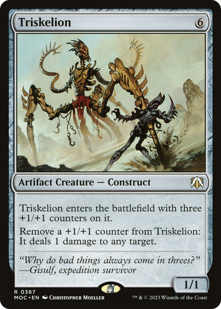 Triskelion [March of the Machine Commander] - Magic: The Gathering - Card Brawlers | Quebec | Canada |