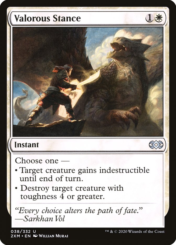 Valorous Stance [Double Masters] - Magic: The Gathering - Card Brawlers | Quebec | Canada |