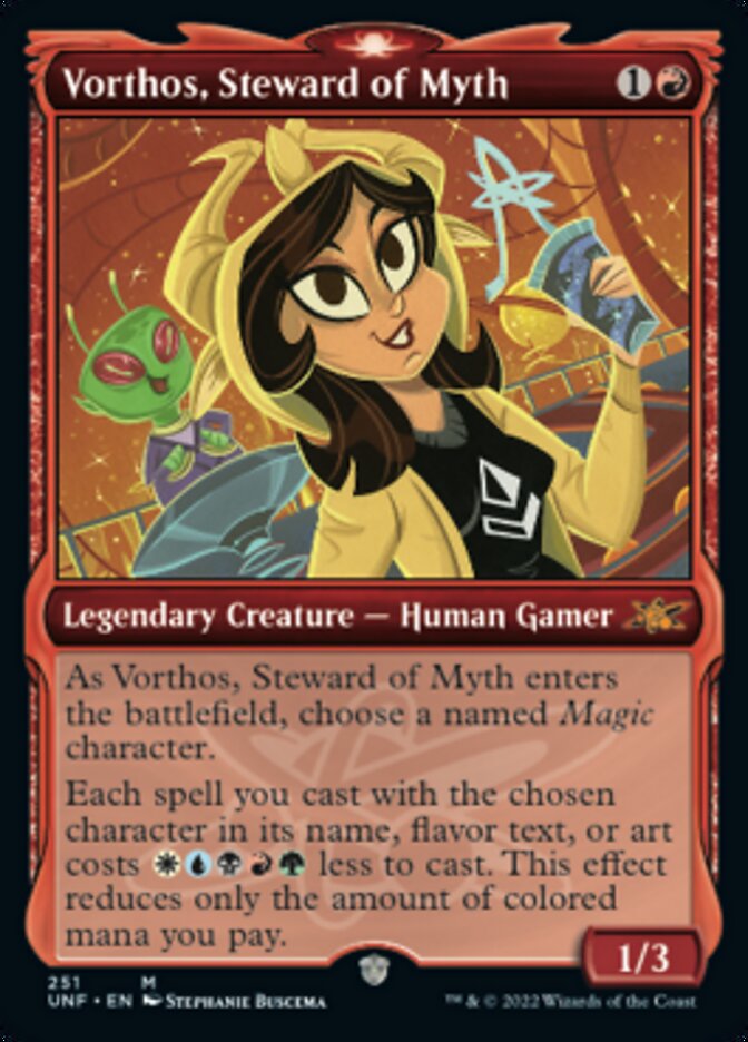 Vorthos, Steward of Myth (Showcase) [Unfinity] - Magic: The Gathering - Card Brawlers | Quebec | Canada |