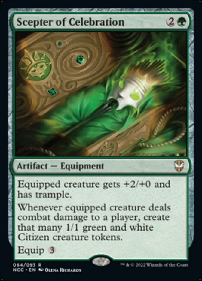 Scepter of Celebration [Streets of New Capenna Commander] - Magic: The Gathering - Card Brawlers | Quebec | Canada |