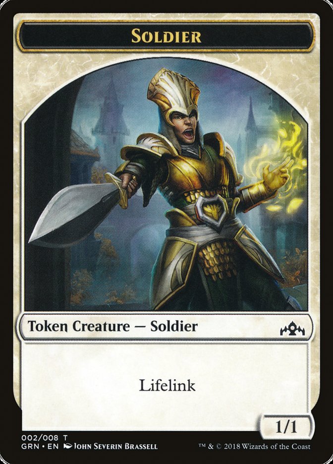 Goblin // Soldier Double-Sided Token [Guilds of Ravnica Guild Kit Tokens] - Magic: The Gathering - Card Brawlers | Quebec | Canada |