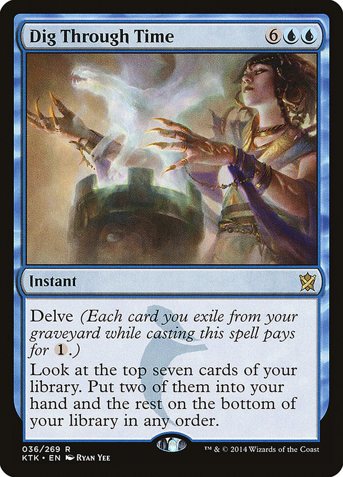 Dig Through Time [Khans of Tarkir] - Magic: The Gathering - Card Brawlers | Quebec | Canada |