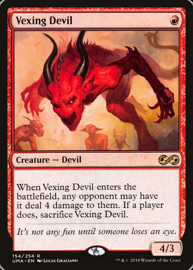 Vexing Devil [Ultimate Masters] - Magic: The Gathering - Card Brawlers | Quebec | Canada |