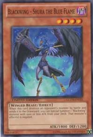 Blackwing - Shura the Blue Flame [GLD3-EN025] Common - Yu-Gi-Oh! - Card Brawlers | Quebec | Canada |