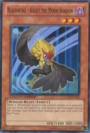 Blackwing - Kalut the Moon Shadow [GLD3-EN026] Common - Yu-Gi-Oh! - Card Brawlers | Quebec | Canada |