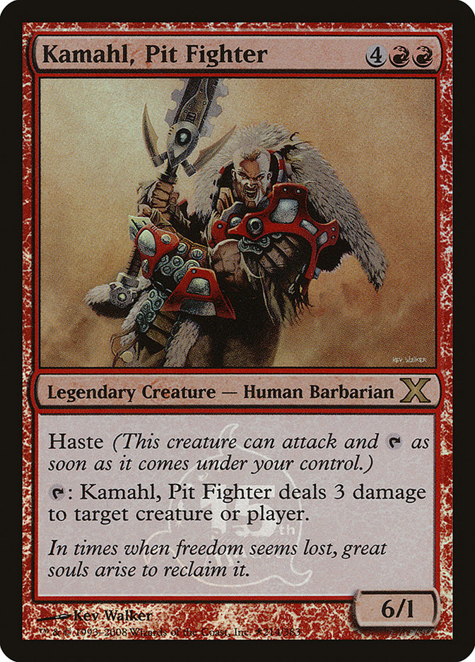 Kamahl, Pit Fighter [15th Anniversary] - Magic: The Gathering - Card Brawlers | Quebec | Canada |