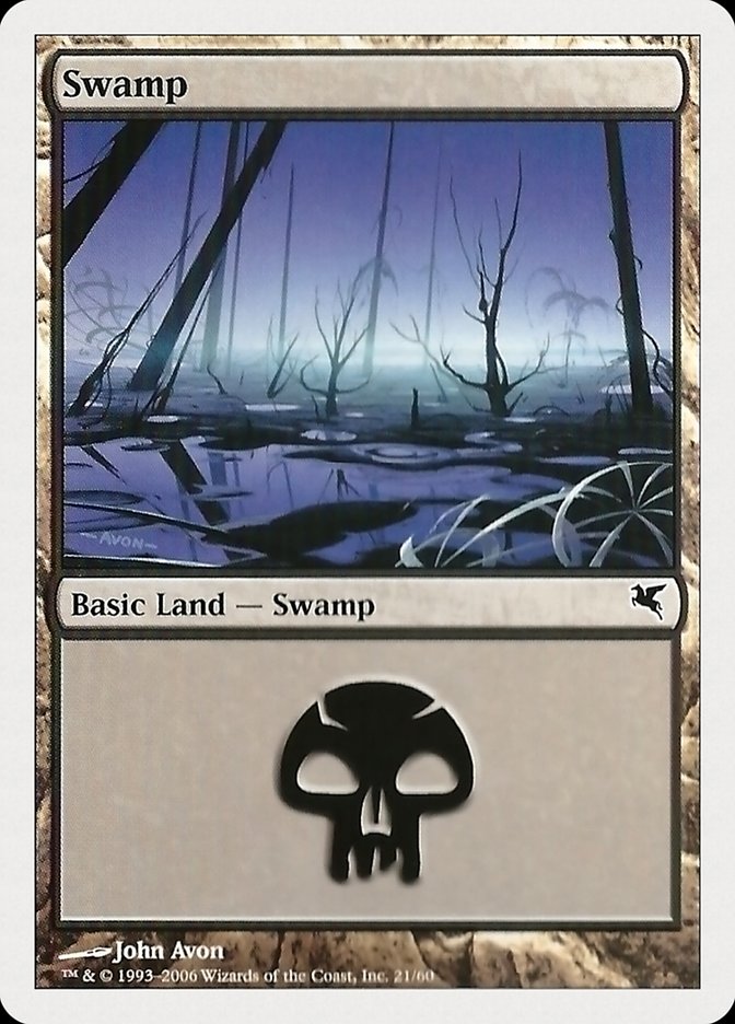 Swamp (21) [Hachette UK] - Magic: The Gathering - Card Brawlers | Quebec | Canada |