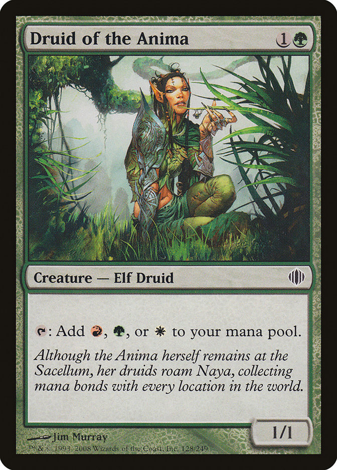 Druid of the Anima [Shards of Alara] - Magic: The Gathering - Card Brawlers | Quebec | Canada |