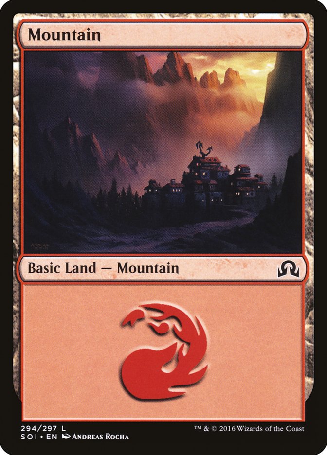 Mountain (294) [Shadows over Innistrad] - Magic: The Gathering - Card Brawlers | Quebec | Canada |