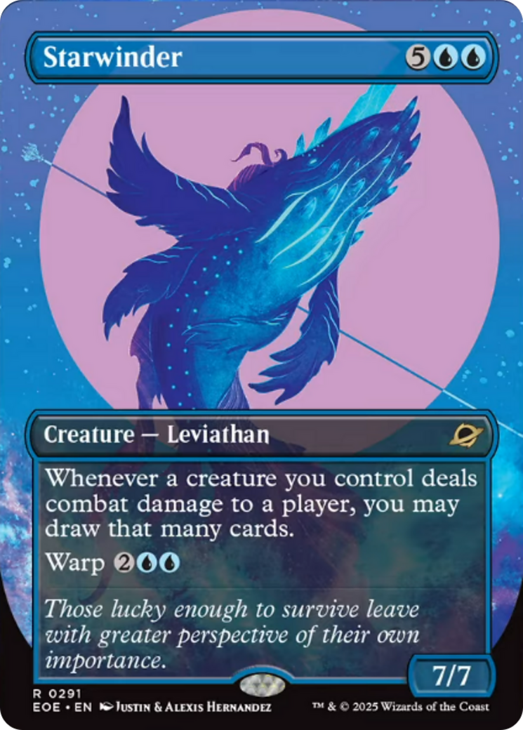 Starwinder (0291) (Borderless) [Edge of Eternities] - Magic: The Gathering - Card Brawlers | Quebec | Canada |