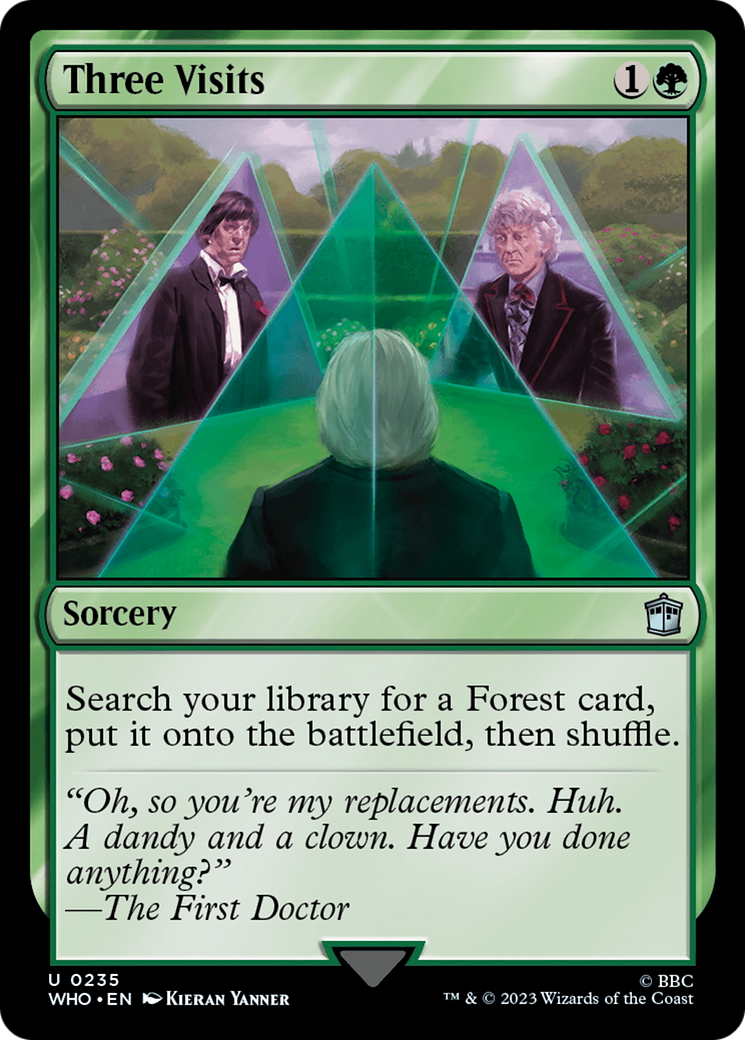 Three Visits [Doctor Who] - Magic: The Gathering - Card Brawlers | Quebec | Canada |