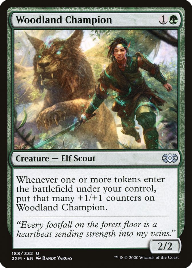 Woodland Champion [Double Masters] - Magic: The Gathering - Card Brawlers | Quebec | Canada |