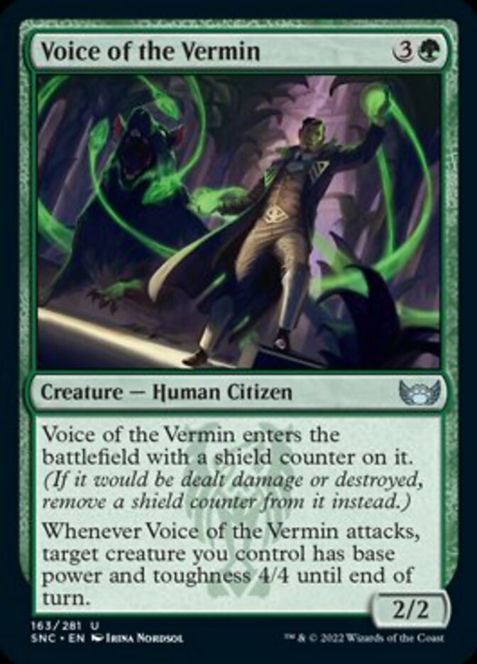 Voice of the Vermin [Streets of New Capenna] - Magic: The Gathering - Card Brawlers | Quebec | Canada |