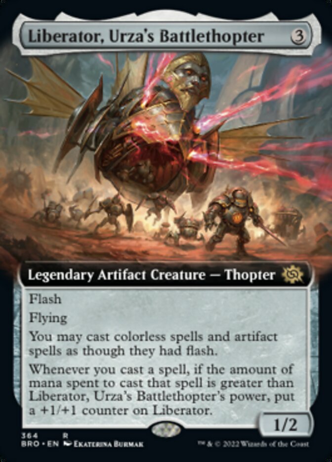 Liberator, Urza's Battlethopter (Extended Art) [The Brothers' War] - Magic: The Gathering - Card Brawlers | Quebec | Canada |
