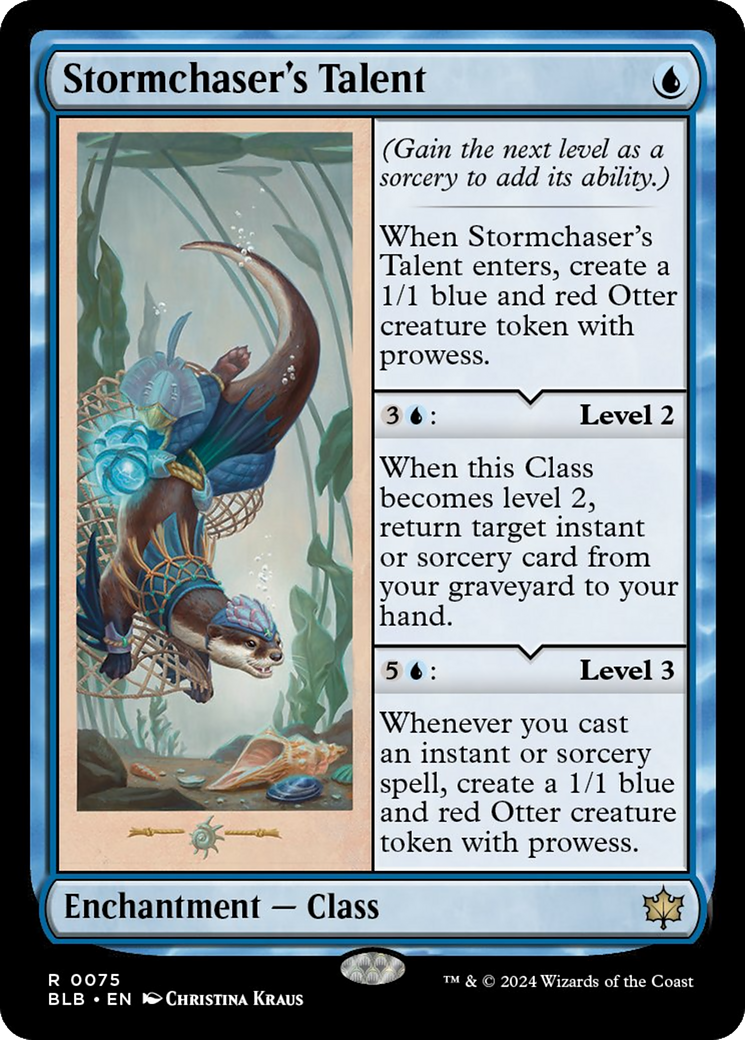 Stormchaser's Talent [Bloomburrow] - Magic: The Gathering - Card Brawlers | Quebec | Canada |