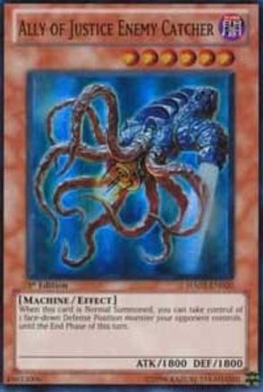 Ally of Justice Enemy Catcher [HA02-EN020] Super Rare - Yu-Gi-Oh! - Card Brawlers | Quebec | Canada |