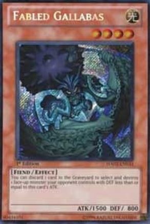 Fabled Gallabas [HA02-EN033] Secret Rare - Yu-Gi-Oh! - Card Brawlers | Quebec | Canada |