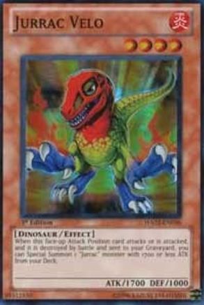 Jurrac Velo [HA02-EN036] Super Rare - Yu-Gi-Oh! - Card Brawlers | Quebec | Canada |