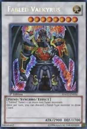 Fabled Valkyrus [HA02-EN056] Secret Rare - Yu-Gi-Oh! - Card Brawlers | Quebec | Canada |