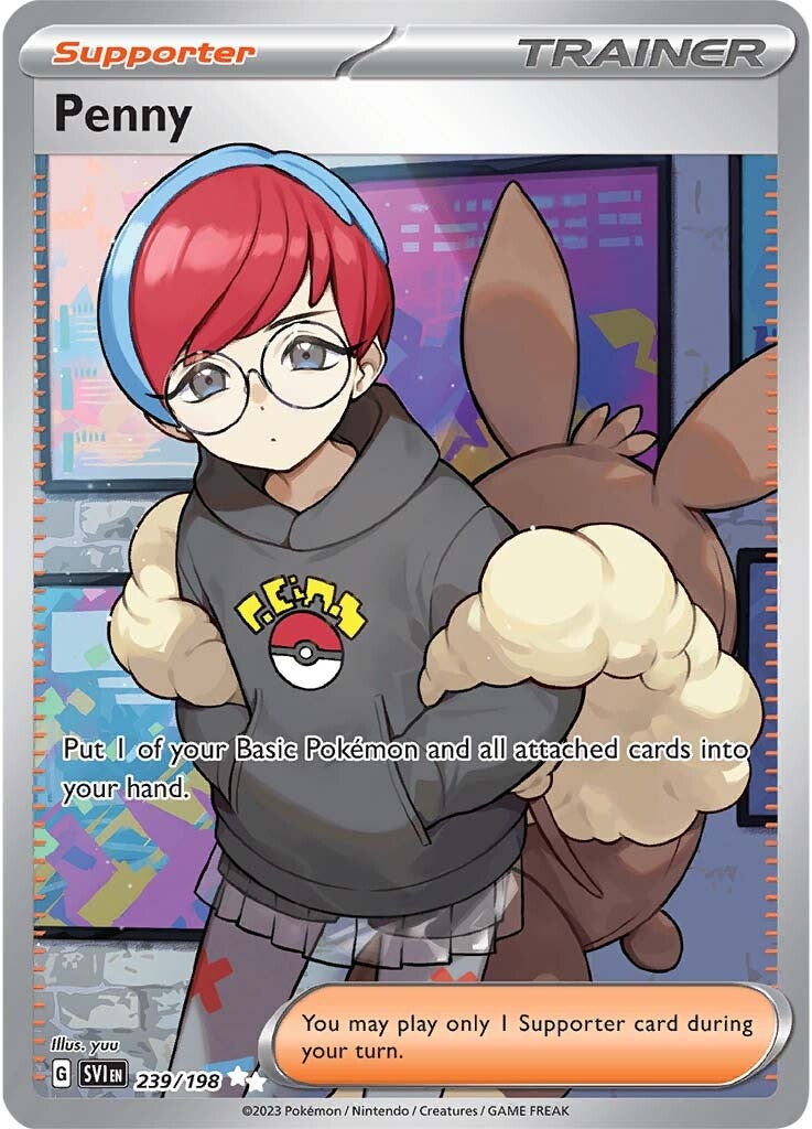 Penny (239/198) [Scarlet & Violet: Base Set] - Pokémon - Card Brawlers | Quebec | Canada |