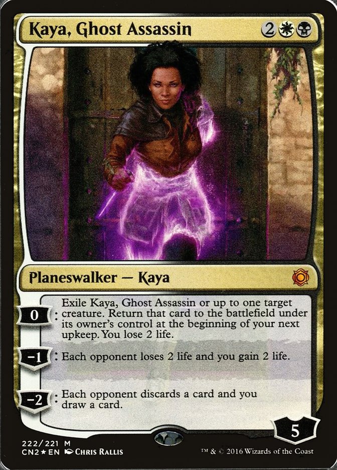 Kaya, Ghost Assassin (222/221) [Conspiracy: Take the Crown] - Magic: The Gathering - Card Brawlers | Quebec | Canada |