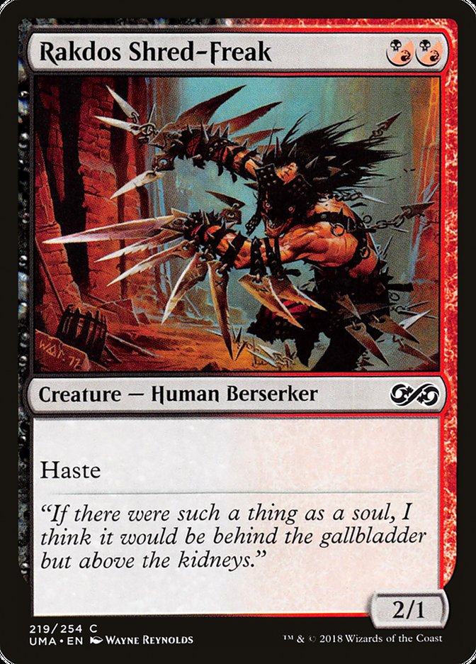 Rakdos Shred-Freak [Ultimate Masters] - Magic: The Gathering - Card Brawlers | Quebec | Canada |