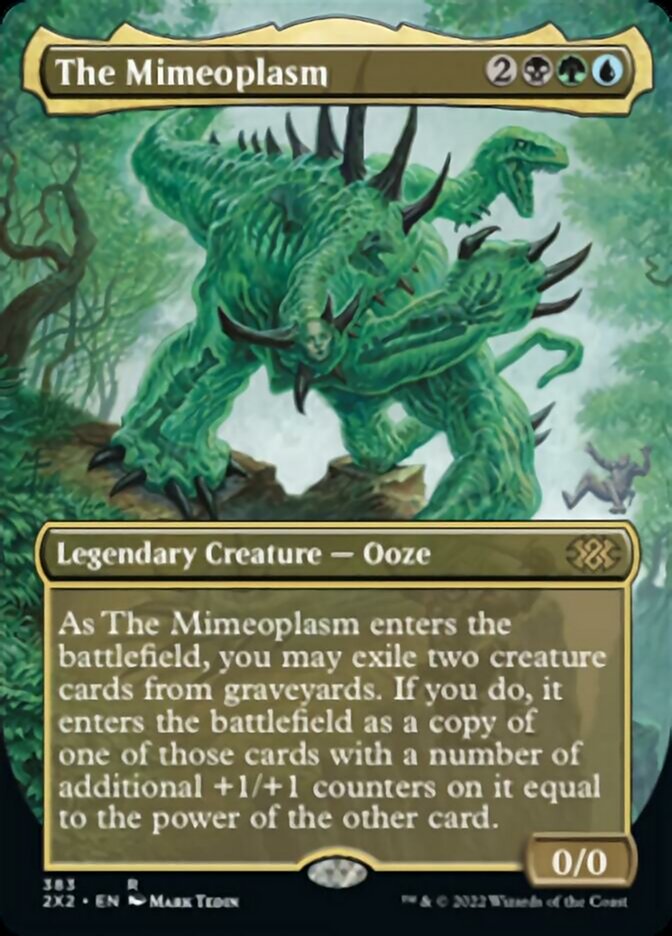The Mimeoplasm (Borderless Alternate Art) [Double Masters 2022] - Magic: The Gathering - Card Brawlers | Quebec | Canada |
