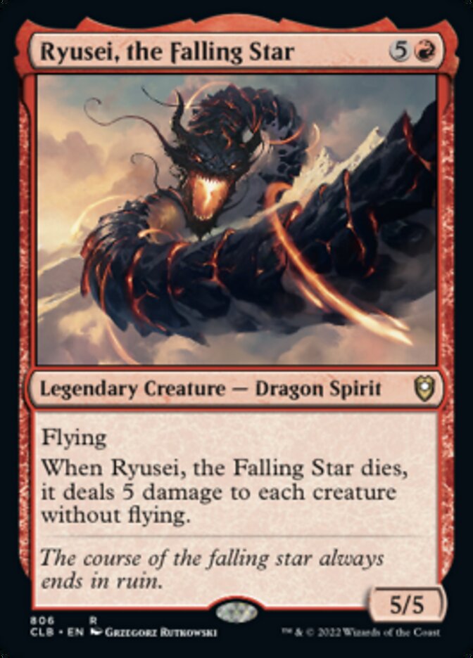 Ryusei, the Falling Star [Commander Legends: Battle for Baldur's Gate] - Magic: The Gathering - Card Brawlers | Quebec | Canada |