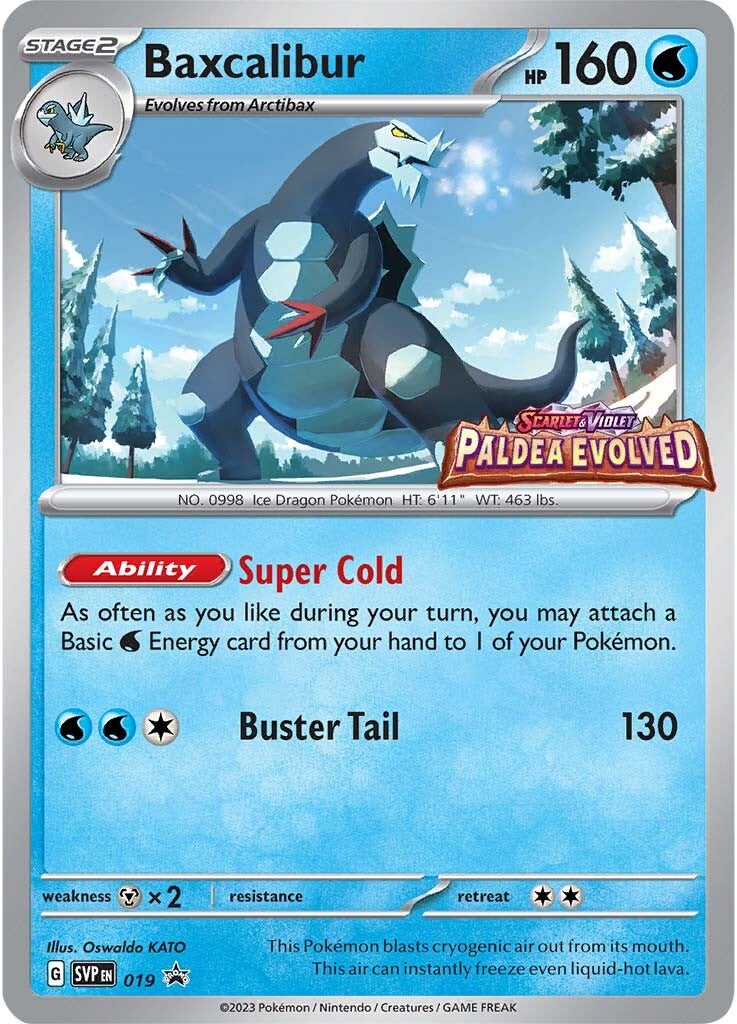Baxcalibur (019) [Scarlet & Violet: Black Star Promos] - Pokémon - Card Brawlers | Quebec | Canada |