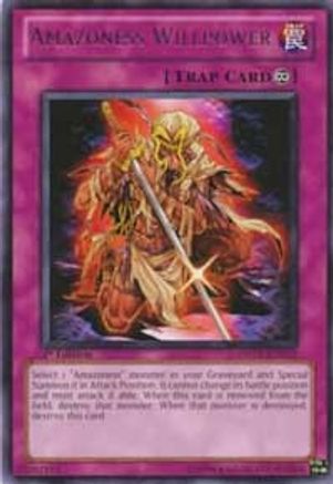 Amazoness Willpower [DREV-EN072] Rare - Yu-Gi-Oh! - Card Brawlers | Quebec | Canada |
