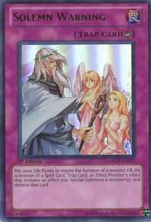 Solemn Warning [DREV-EN077] Ultra Rare - Yu-Gi-Oh! - Card Brawlers | Quebec | Canada |