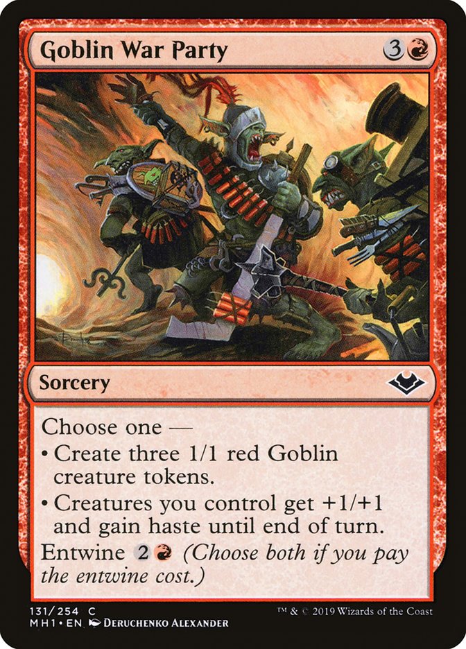 Goblin War Party [Modern Horizons] - Magic: The Gathering - Card Brawlers | Quebec | Canada |